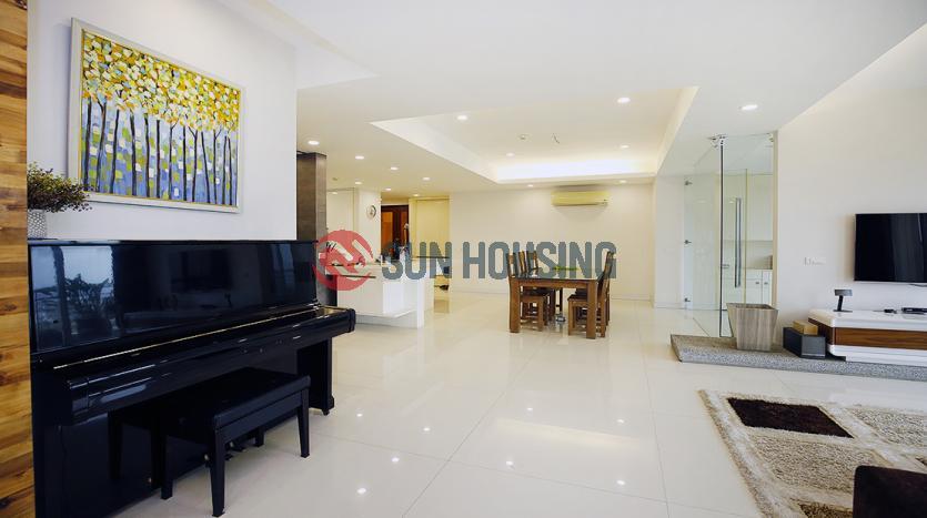 Renovated three bedroom apartment E5 Ciputra Hanoi – on the high floor