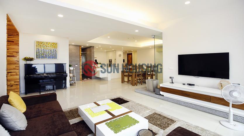 Renovated three bedroom apartment E5 Ciputra Hanoi – on the high floor