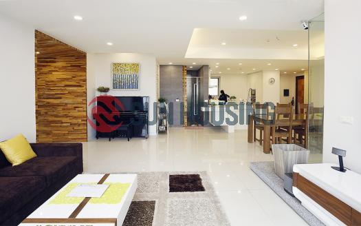 Renovated three bedroom apartment E5 Ciputra Hanoi – on the high floor