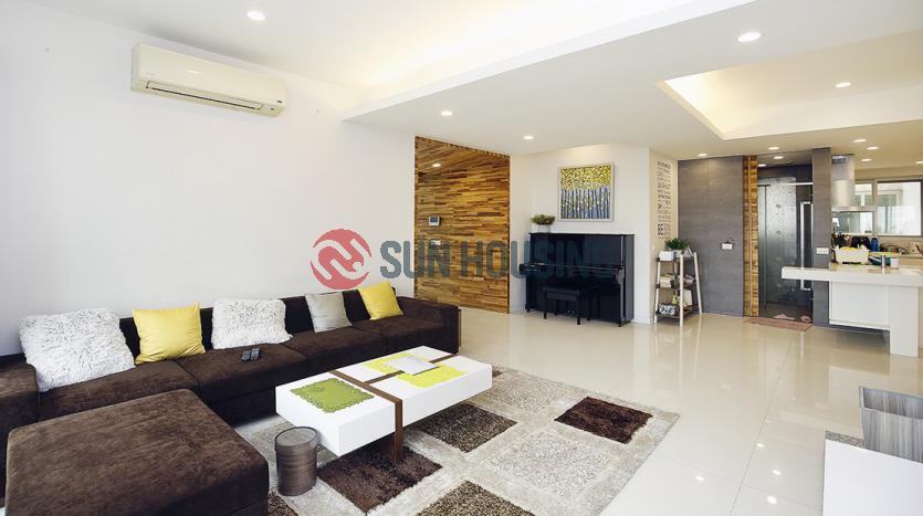 Renovated three bedroom apartment E5 Ciputra Hanoi – on the high floor