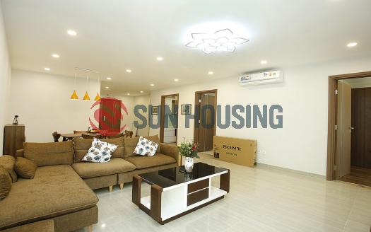 High-floor 3 bedroom Ciputra apartment for rent, L building