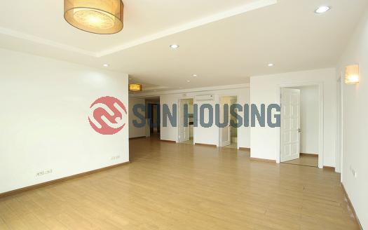 Un-furnished 4 bedroom apartment in E5 Ciputra Hanoi