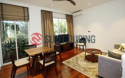 Two-bedroom apartment for rent in Westlake Hanoi, 1st floor