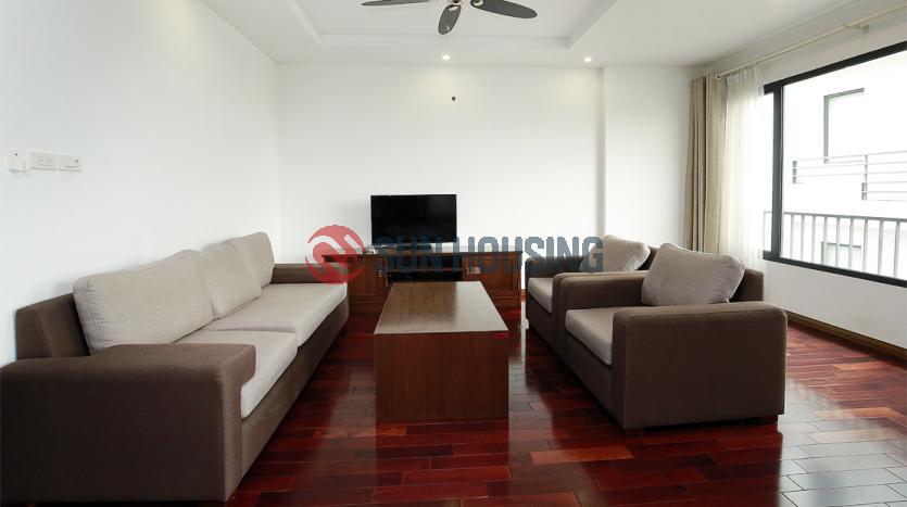 Apartment in Tay Ho 110 sqm with open kitchen and balcony