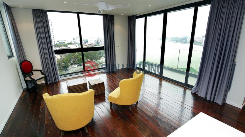 Apartment in Tay Ho Lake view, creative items, and smart design