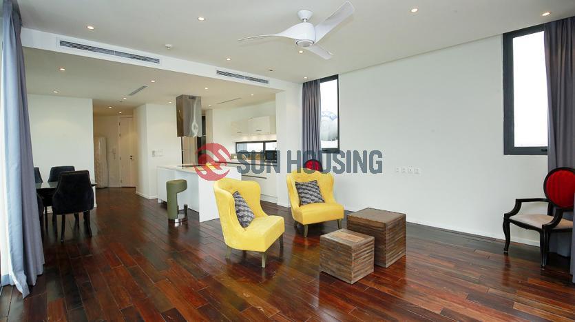 Apartment in Tay Ho Lake view, creative items, and smart design