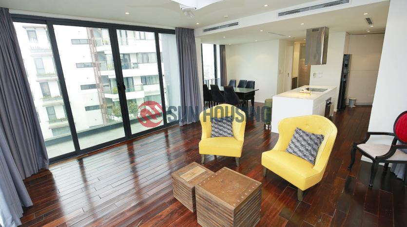 Apartment in Tay Ho Lake view, creative items, and smart design