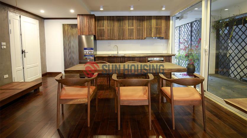 Apartment in Tay Ho 135 sqm Rustic style with natural items