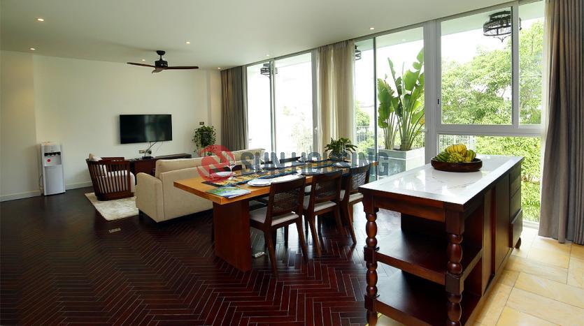 High-standard of living 3 bedroom apartment Westlake Hanoi for rent