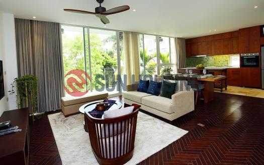 High-standard of living 3 bedroom apartment Westlake Hanoi for rent