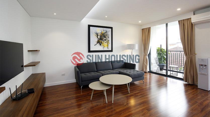 Apartment in Tay Ho with balcony with stylish coffee table