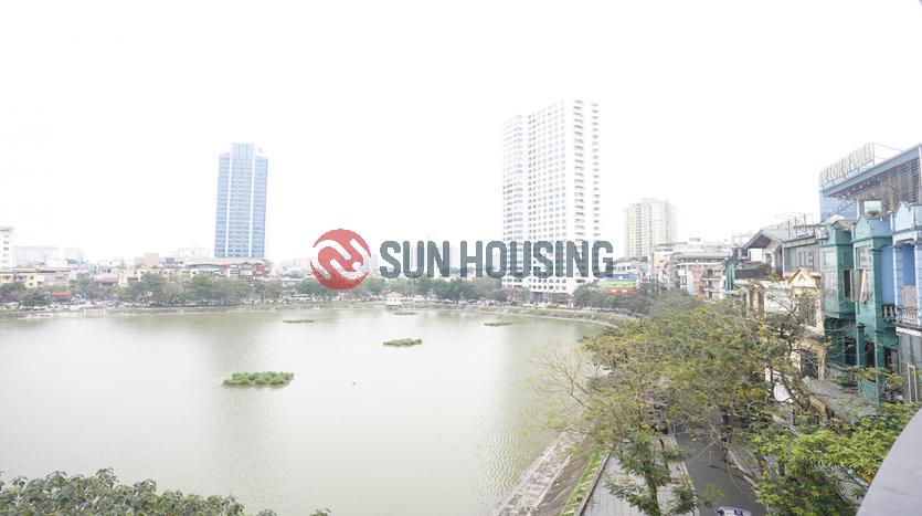 Lake view 2-beds serviced apartment Ba Dinh Hanoi, $2000