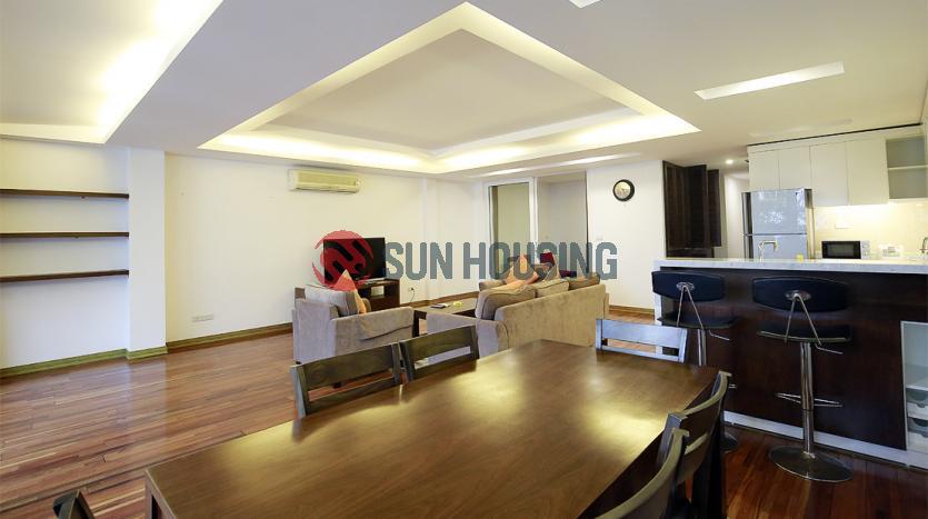 Extremely beautiful three bedroom apartment face to the Westlake Hanoi