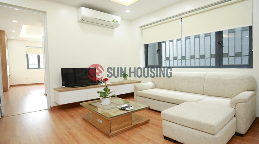 Lovely 02-bedroom serviced apartment in Ba Dinh in white color