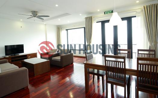 Apartment in Tay Ho 110 sqm with open kitchen and balcony