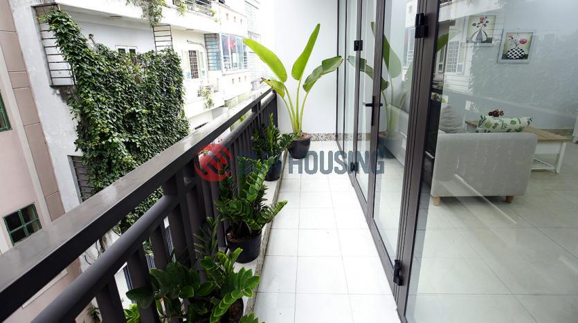 Serviced apartment Westlake Hanoi with ornamental plants