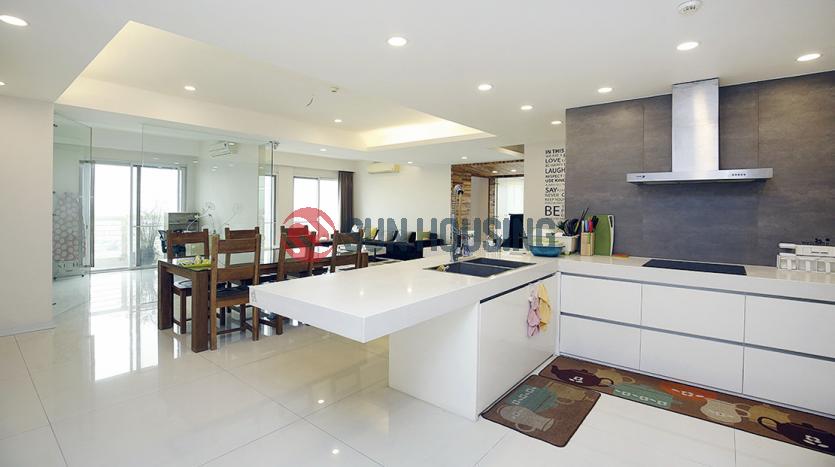 Renovated three bedroom apartment E5 Ciputra Hanoi – on the high floor