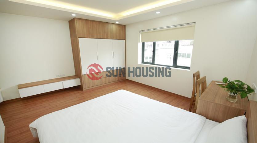 Lovely 02-bedroom serviced apartment in Ba Dinh in white color