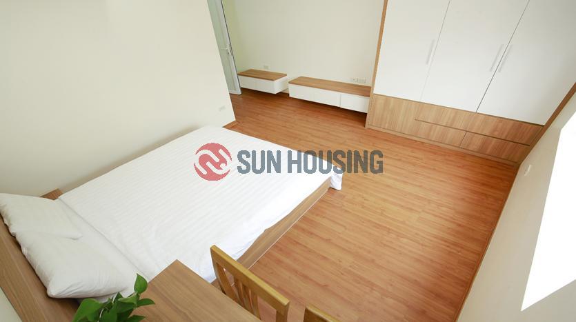 Lovely 02-bedroom serviced apartment in Ba Dinh in white color