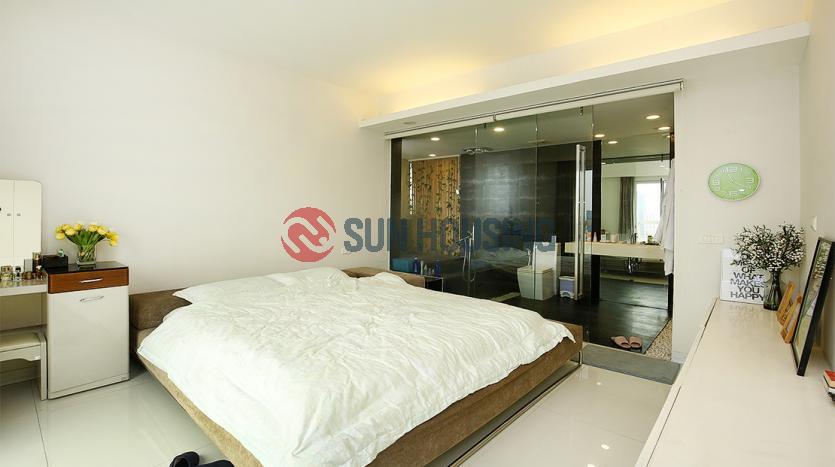 Renovated three bedroom apartment E5 Ciputra Hanoi – on the high floor