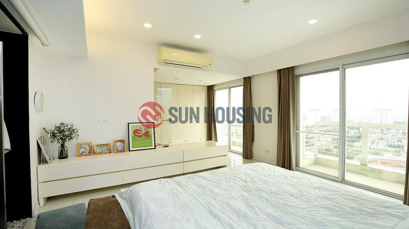 Renovated three bedroom apartment E5 Ciputra Hanoi – on the high floor