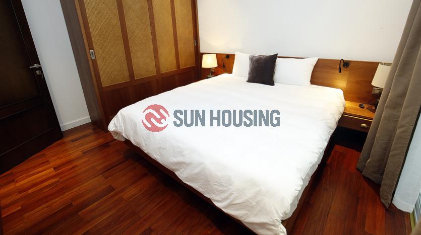 Two-bedroom apartment for rent in Westlake Hanoi, 1st floor