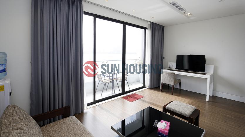 01-bedroom apartment in Tay Ho with lake view and balcony