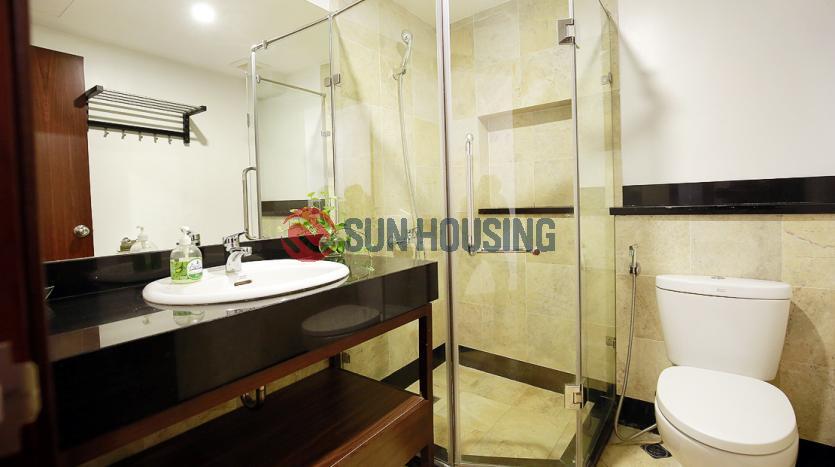 Extremely beautiful three bedroom apartment face to the Westlake Hanoi