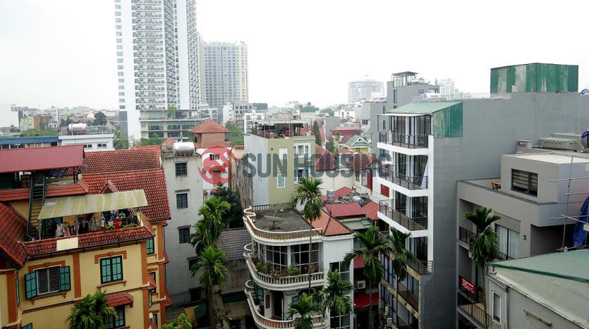 Apartment in Tay Ho 110 sqm with open kitchen and balcony