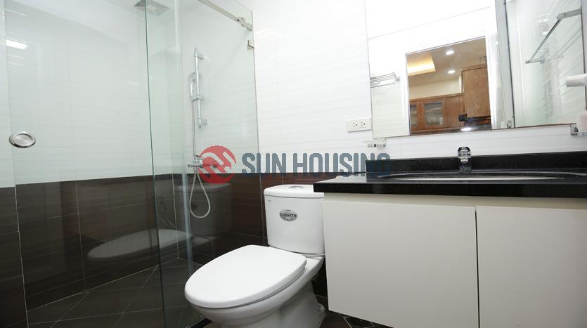 Lovely 02-bedroom serviced apartment in Ba Dinh in white color