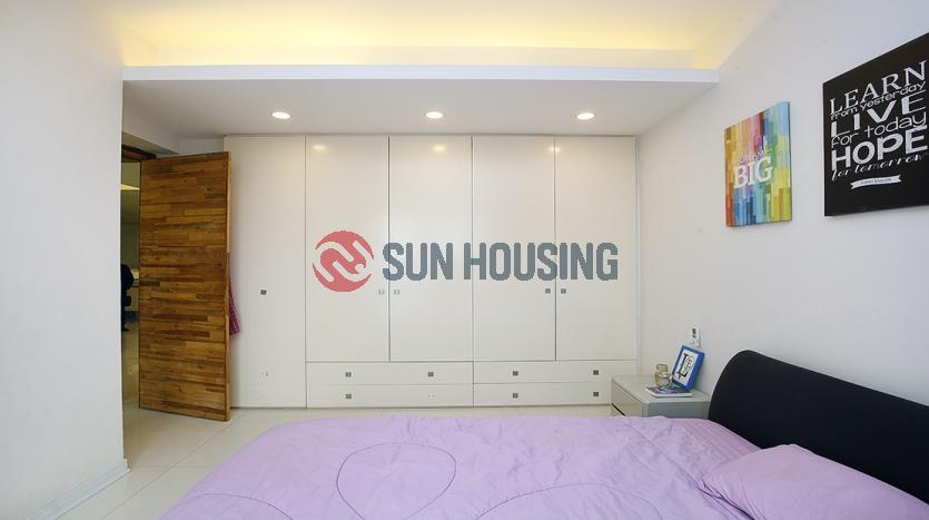 Renovated three bedroom apartment E5 Ciputra Hanoi – on the high floor