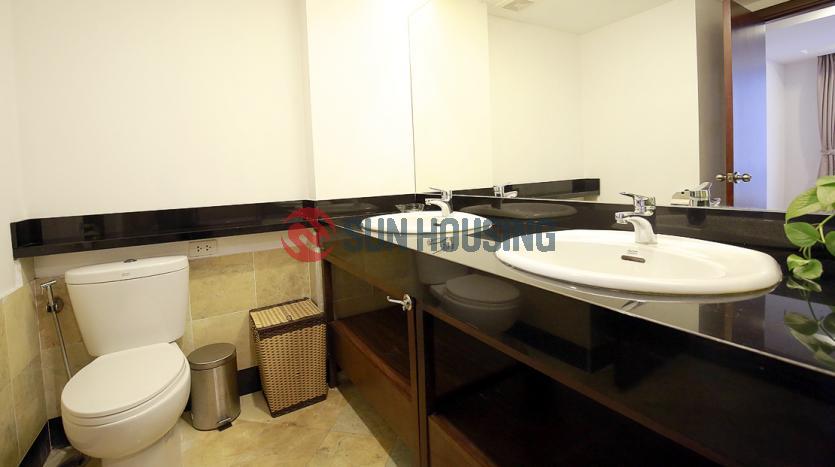 Extremely beautiful three bedroom apartment face to the Westlake Hanoi