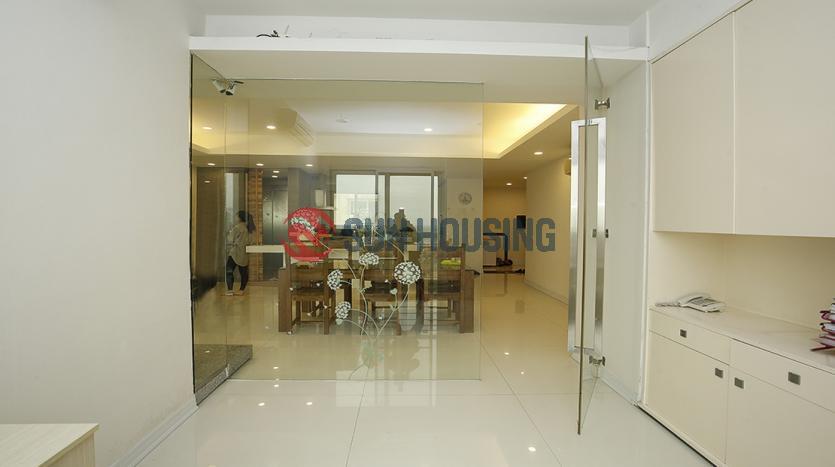 Renovated three bedroom apartment E5 Ciputra Hanoi – on the high floor