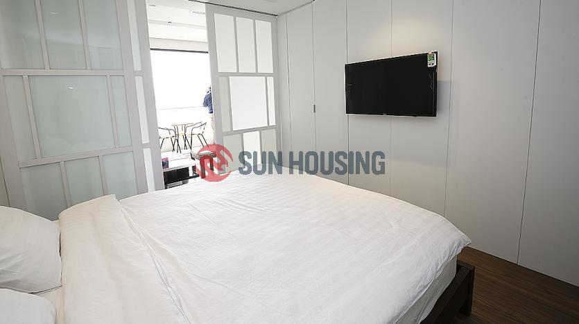 01-bedroom apartment in Tay Ho with lake view and balcony