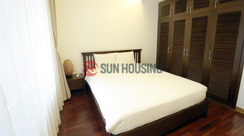 Extremely beautiful three bedroom apartment face to the Westlake Hanoi