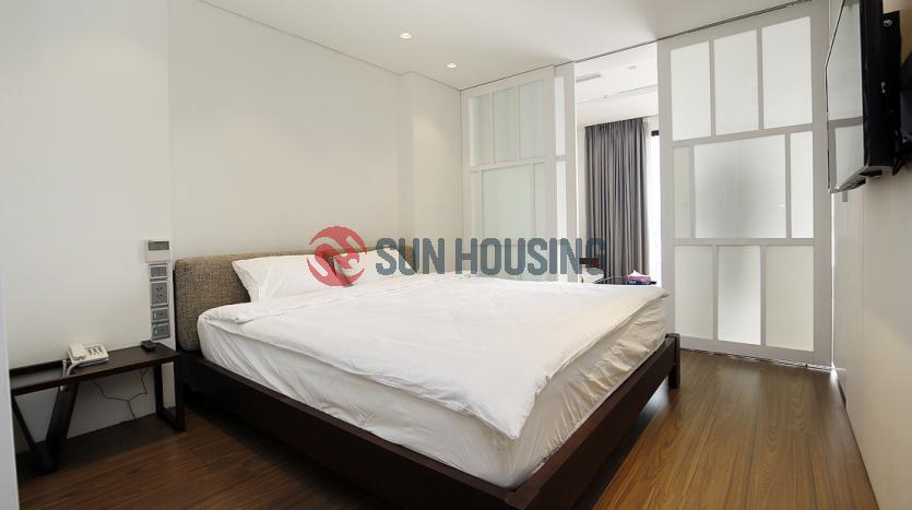 01-bedroom apartment in Tay Ho with lake view and balcony