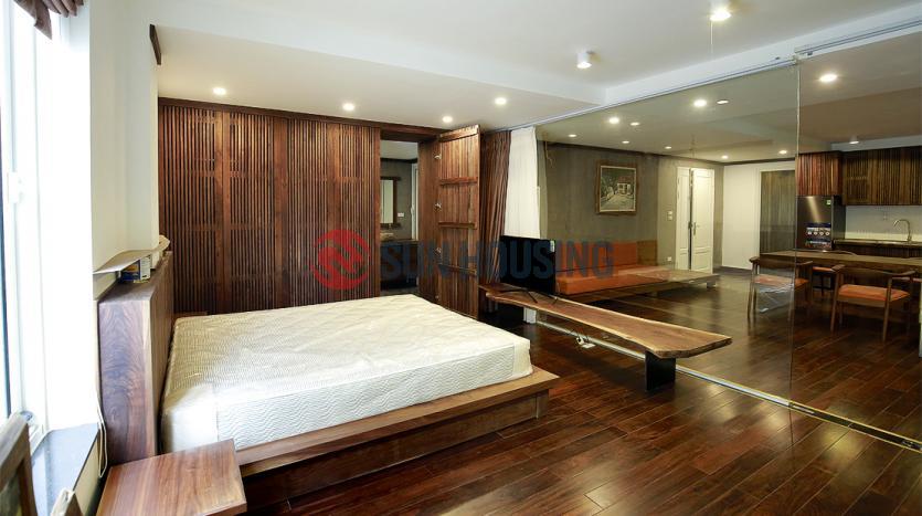 Apartment in Tay Ho 135 sqm Rustic style with natural items