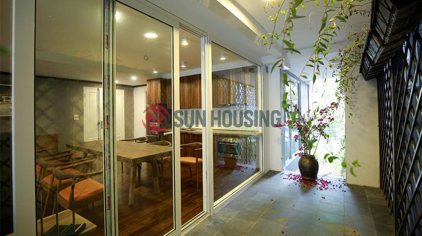 Apartment in Tay Ho 135 sqm Rustic style with natural items