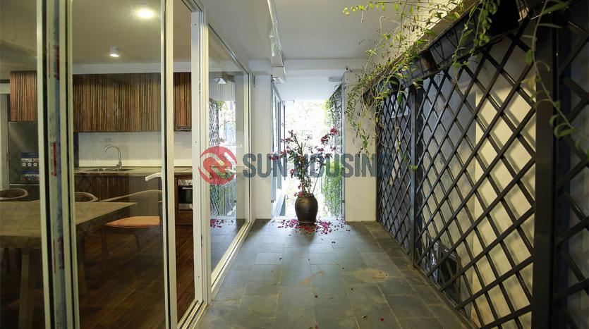 Apartment in Tay Ho 135 sqm Rustic style with natural items