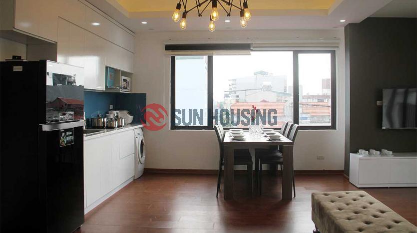 Two bedroom apartment Xuan Dieu Westlake Hanoi, brand new and tidy