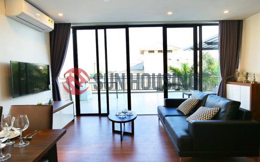 5F 02 br serviced apartment Westlake Hanoi with sunbathing lounges