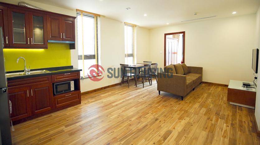 Full of natural light one bedroom serviced apartment Westlake Hanoi