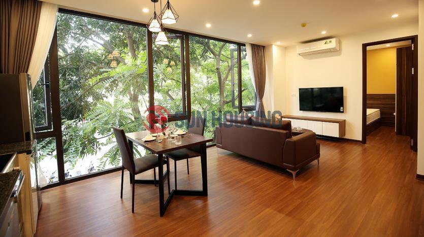 Brand-new 1 bedroom apartment for rent in Tay Ho Westlake