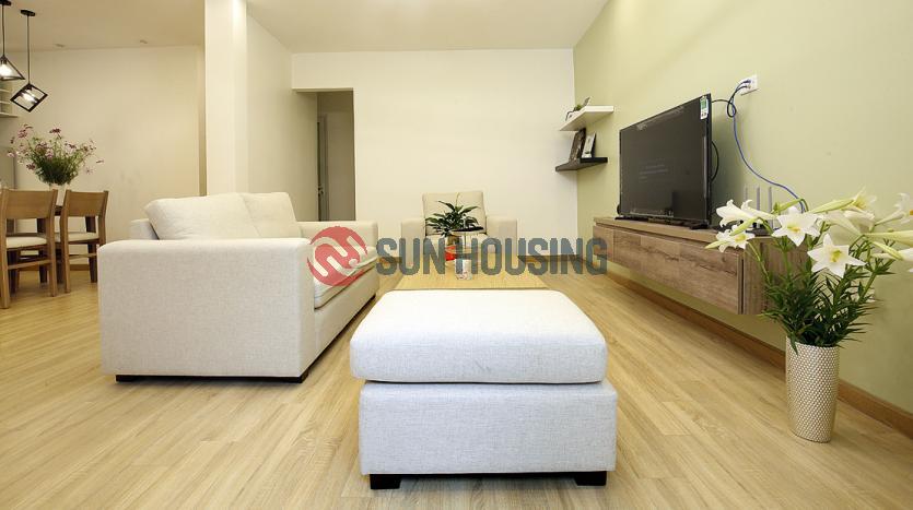 Brand new and tidy two bedroom apartment Xuan Dieu street, Hanoi