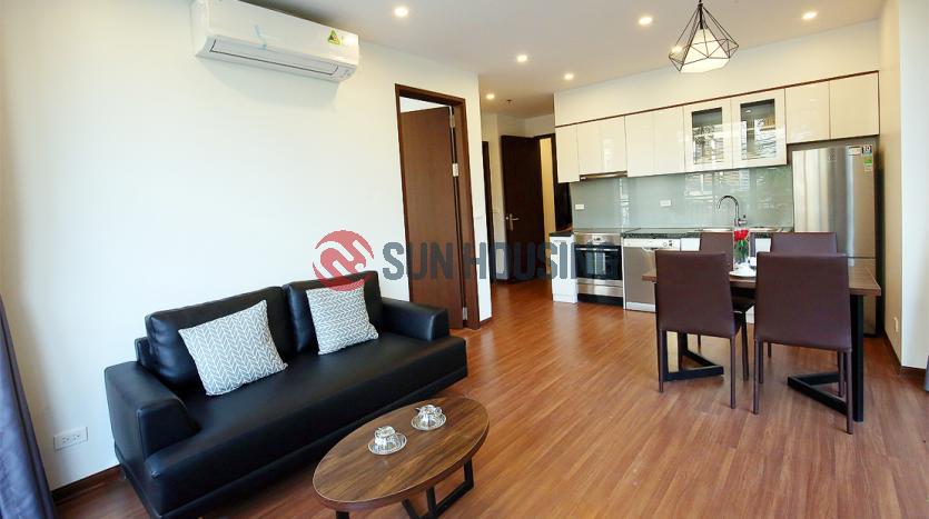 Bright with 2 balconies 01-bed serviced apartment Westlake Hanoi