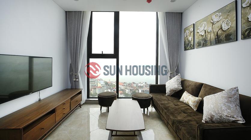Lake-view 1 bedroom apartment in Sun Grand City for rent