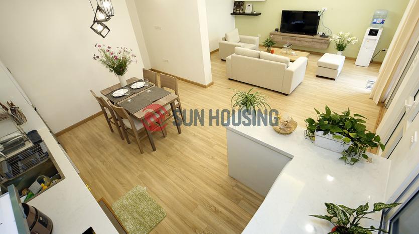 Brand new and tidy two bedroom apartment Xuan Dieu street, Hanoi