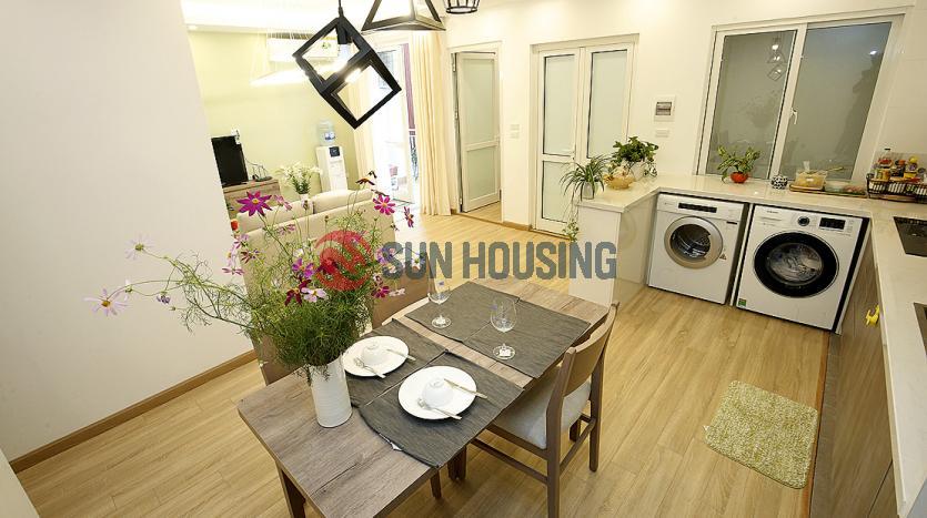 Brand new and tidy two bedroom apartment Xuan Dieu street, Hanoi