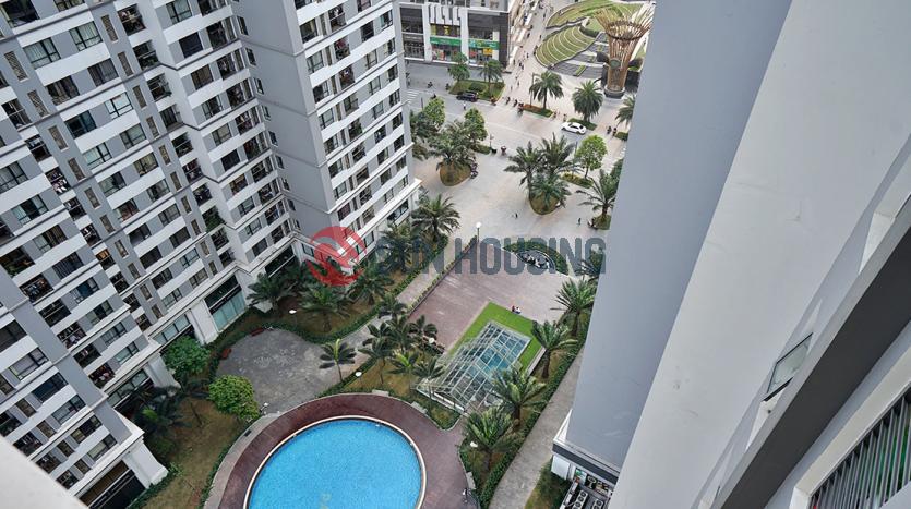 City-viewing balcony apartment in Times City Park Hill