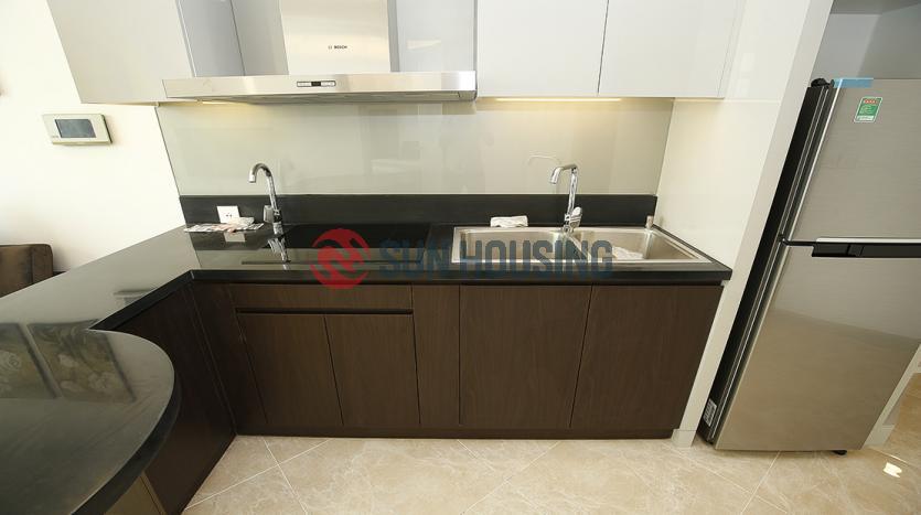 Lake-view 1 bedroom apartment in Sun Grand City for rent